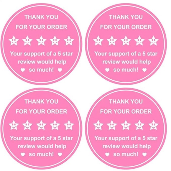 Other - BEST SELLING⭐️50 Please Leave a Review Star Stickers